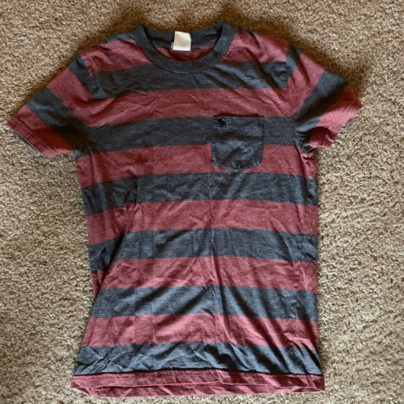 Abercrombie & Fitch || Hooped Rugby Tee - Picture 4 of 4